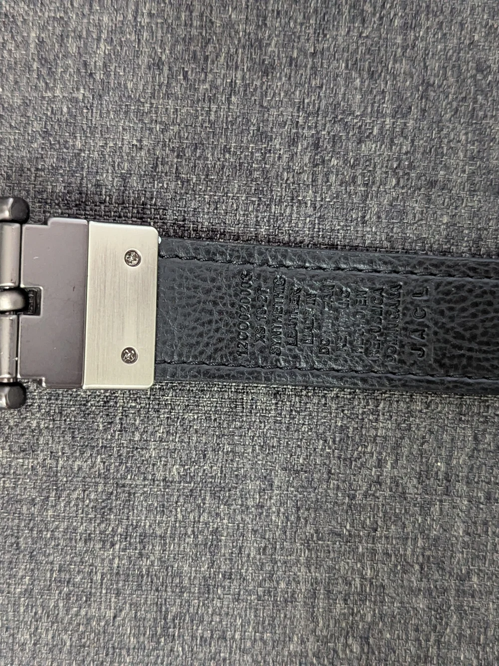 Columbia Kids Reversible Belt Brown Black Silver Buckle XS Adjustable NWT